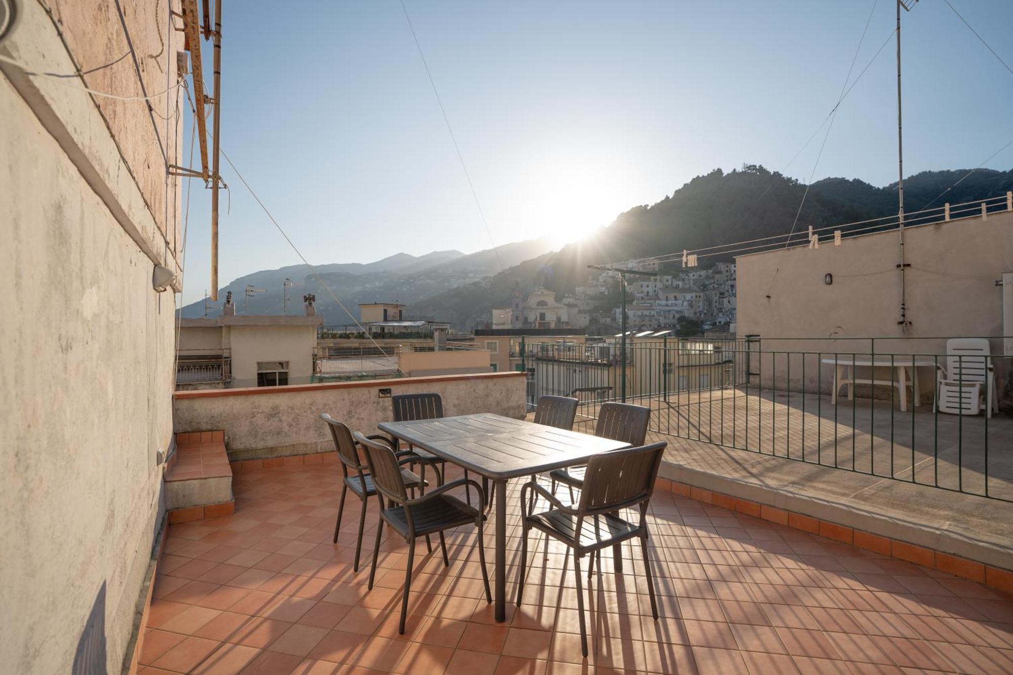 La Casa Di Sasa' Villa Maiori Bagian luar foto